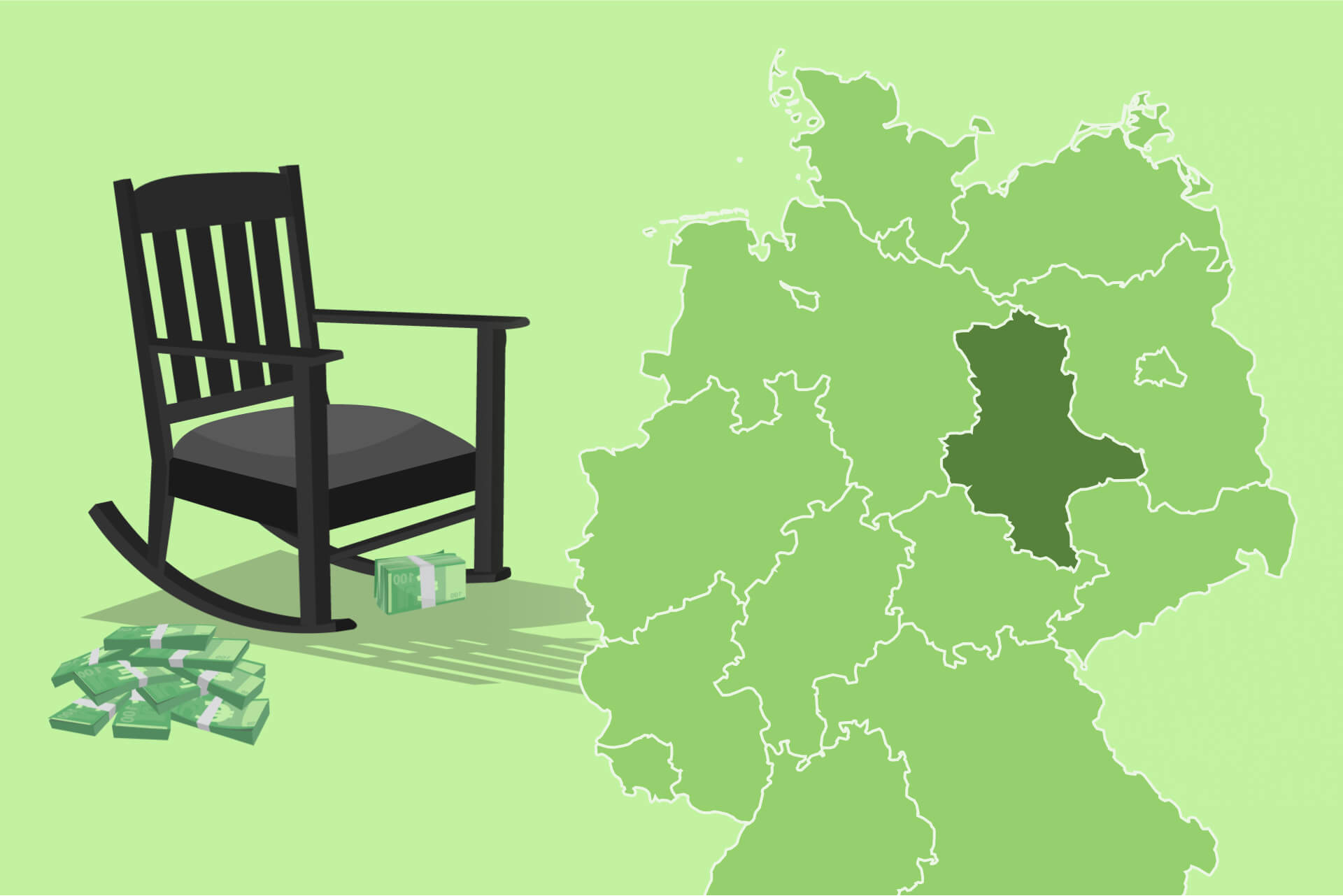 Zehn von 16 Bundesländern investieren ihre Pensionsfonds in klimaschädliche Industrien.